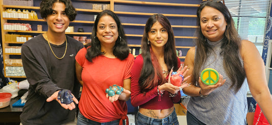 Sip & Soap Making Workshop