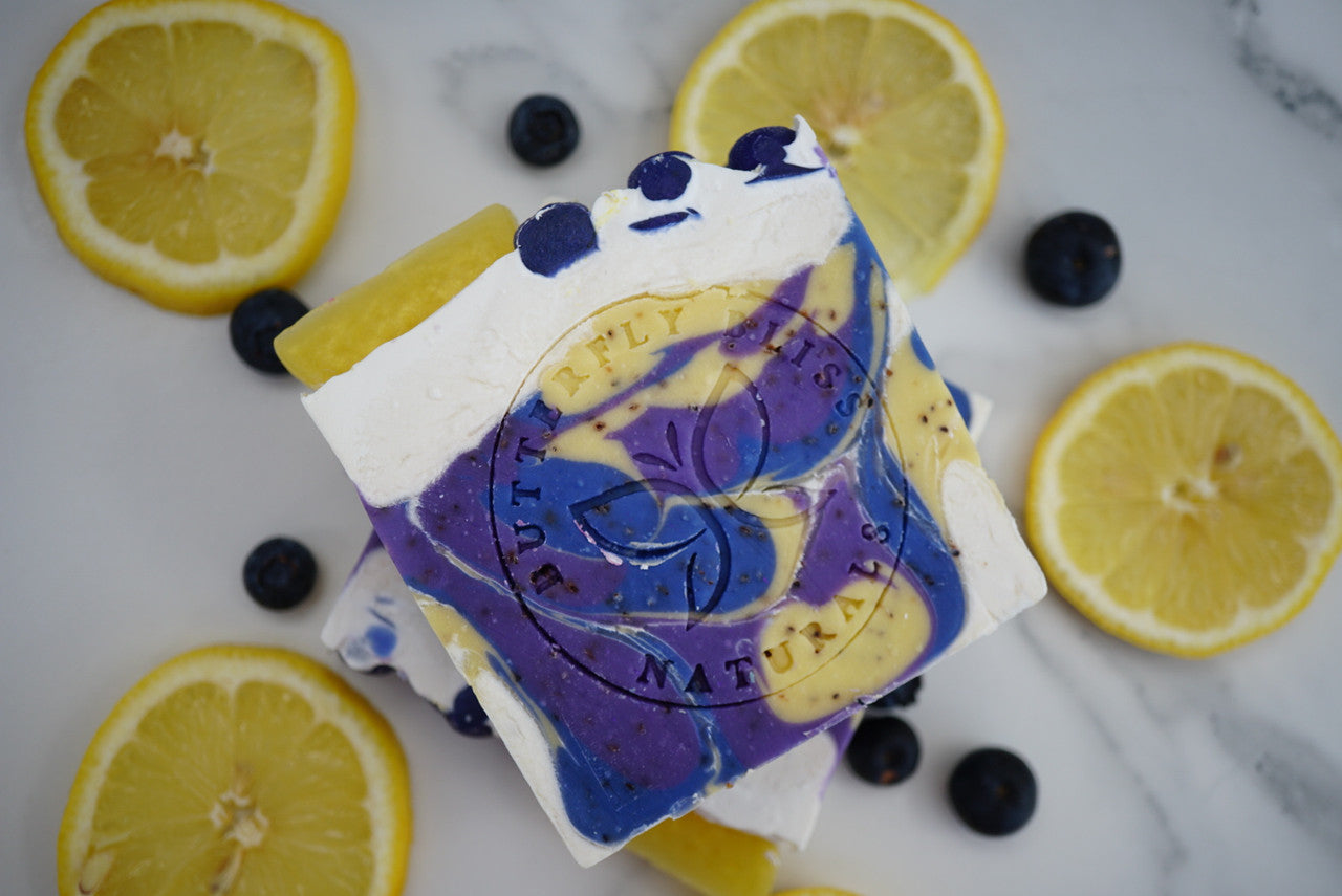 Blueberry Lemon Handcrafted Soap