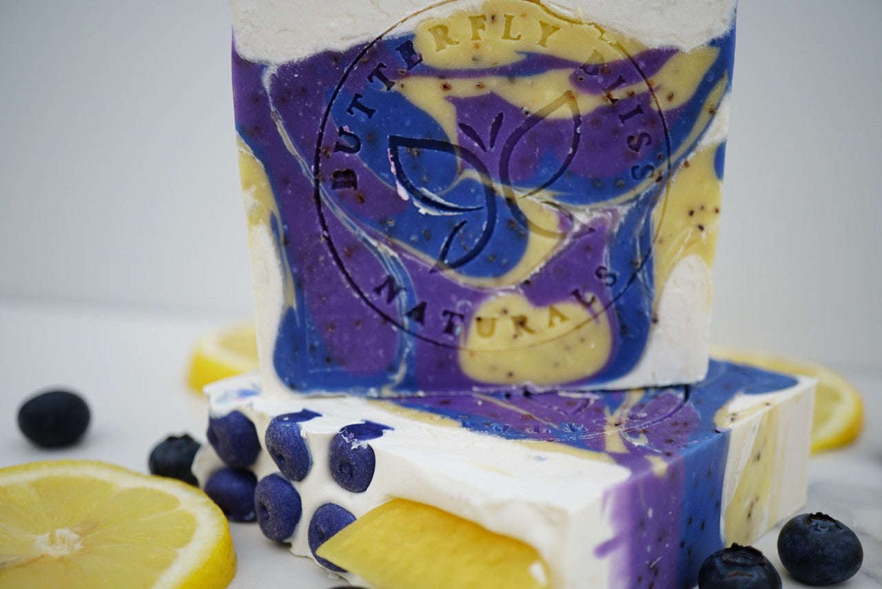 Blueberry Lemon Handcrafted Soap